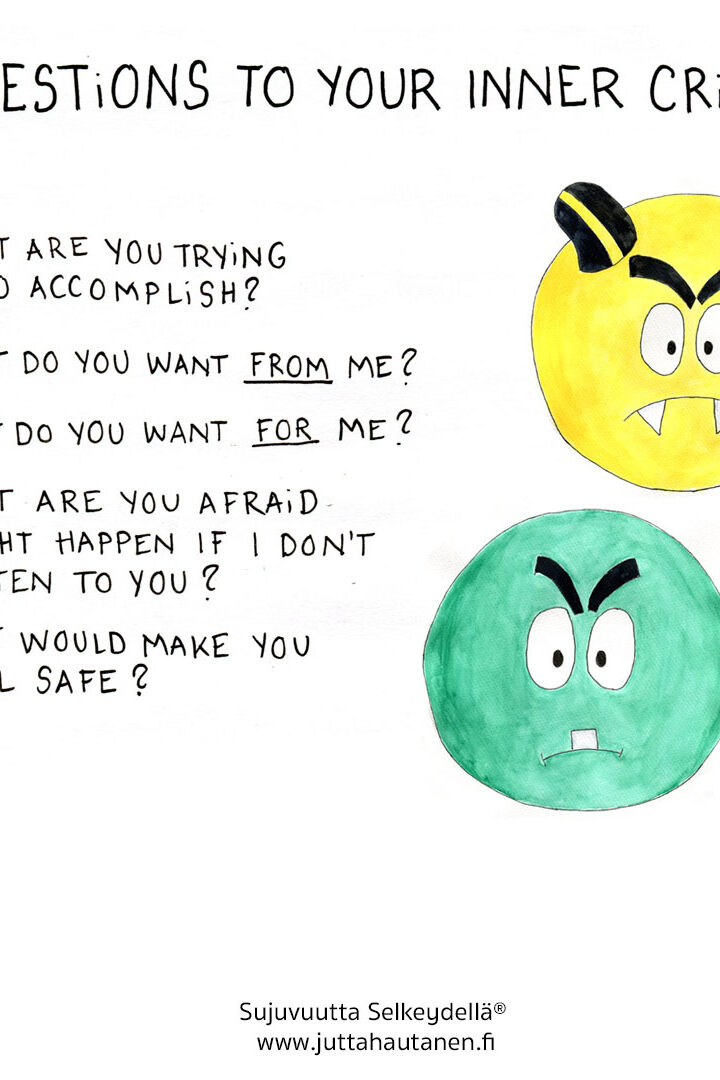 Inner Critic Part 3: Questions to your Inner Critic