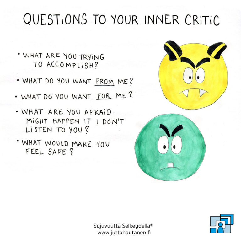 Inner Critic Part 3: Questions to your Inner Critic