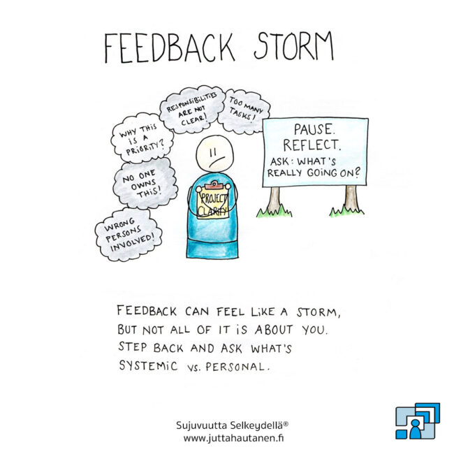 Palautemyrskyt projekteissa