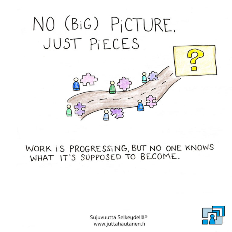 No Big Picture Just Pieces