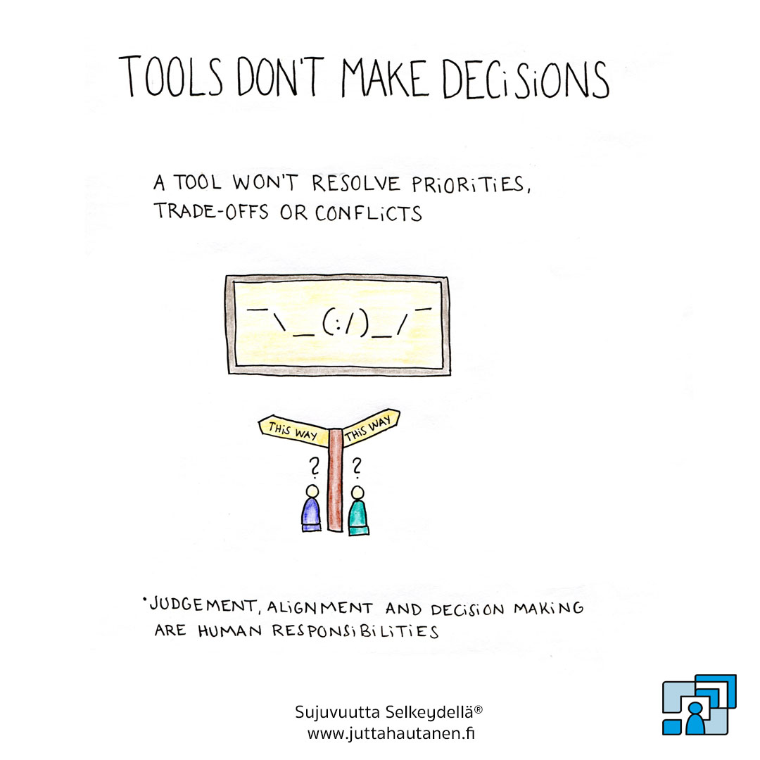 Tools Dont Make Decisions