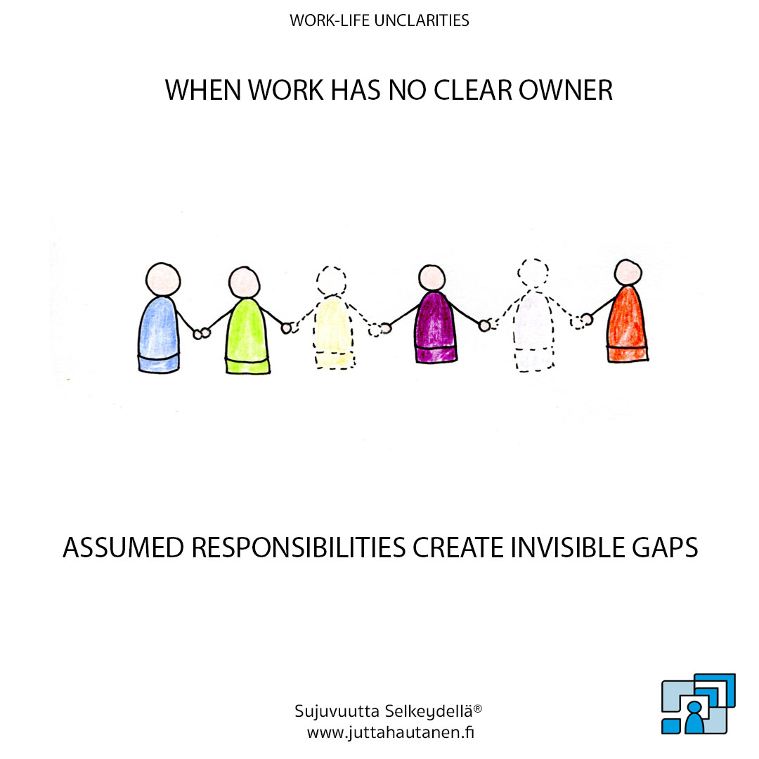 When work has no clear owner Assumed responsibilities create invisible gaps